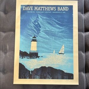 Dave Matthews Band Concert Poster